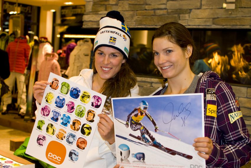 Julia Mancuso Autograph session - WM Garmisch