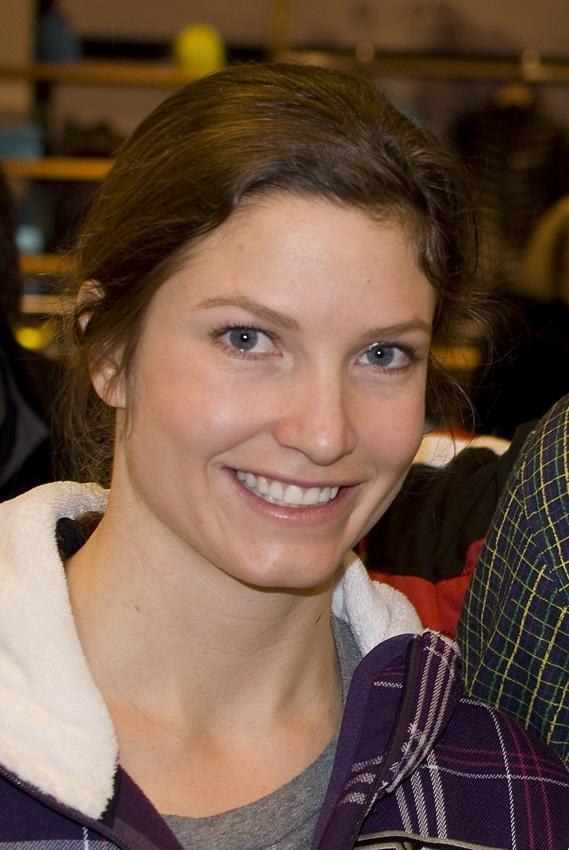 Julia Mancuso Autograph session - WM Garmisch