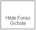 Textfeld:  
Hilde Fonso Gichote
