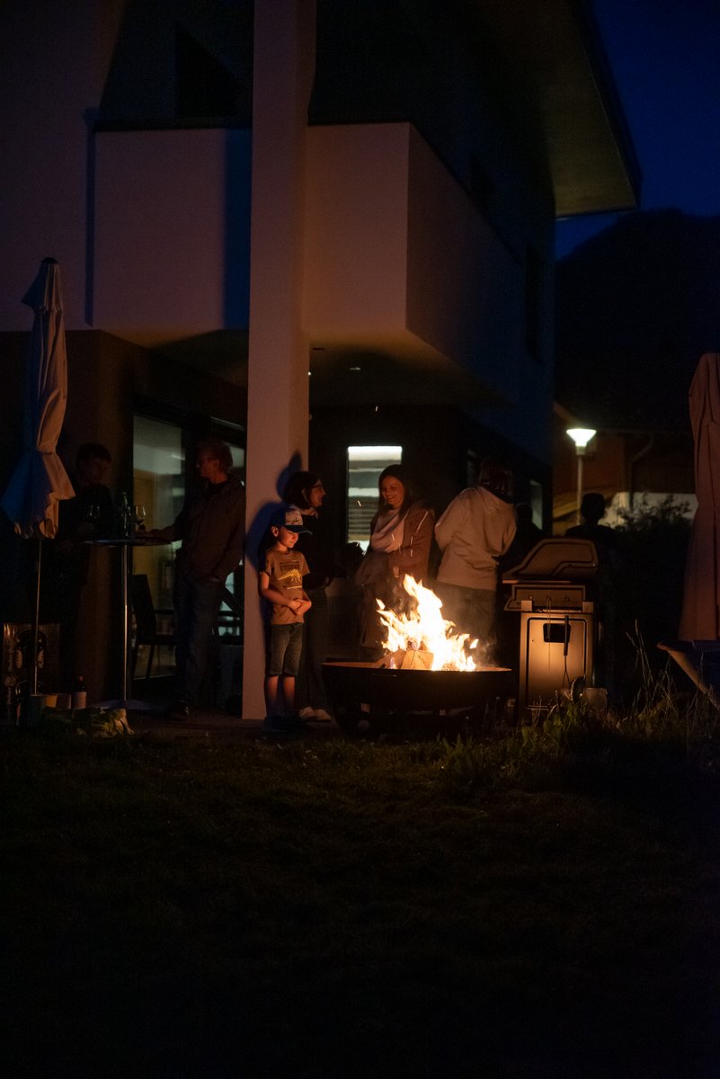 Abendstimmung bei der Feier von Thomas Siebenhüner – Reutte und Breitenwang