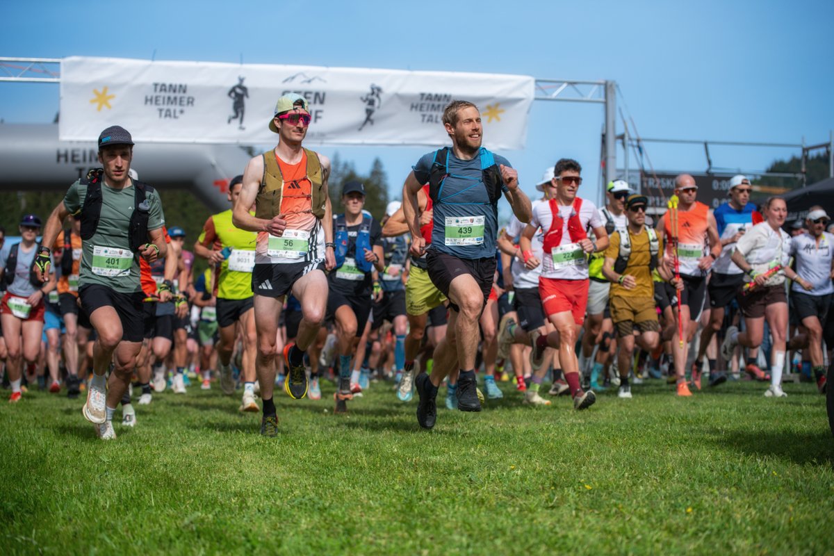 Laufszene beim Tannheimer Seenlauf – Sportveranstaltung in Nesselwängle im Tannheimertal – Foto 73