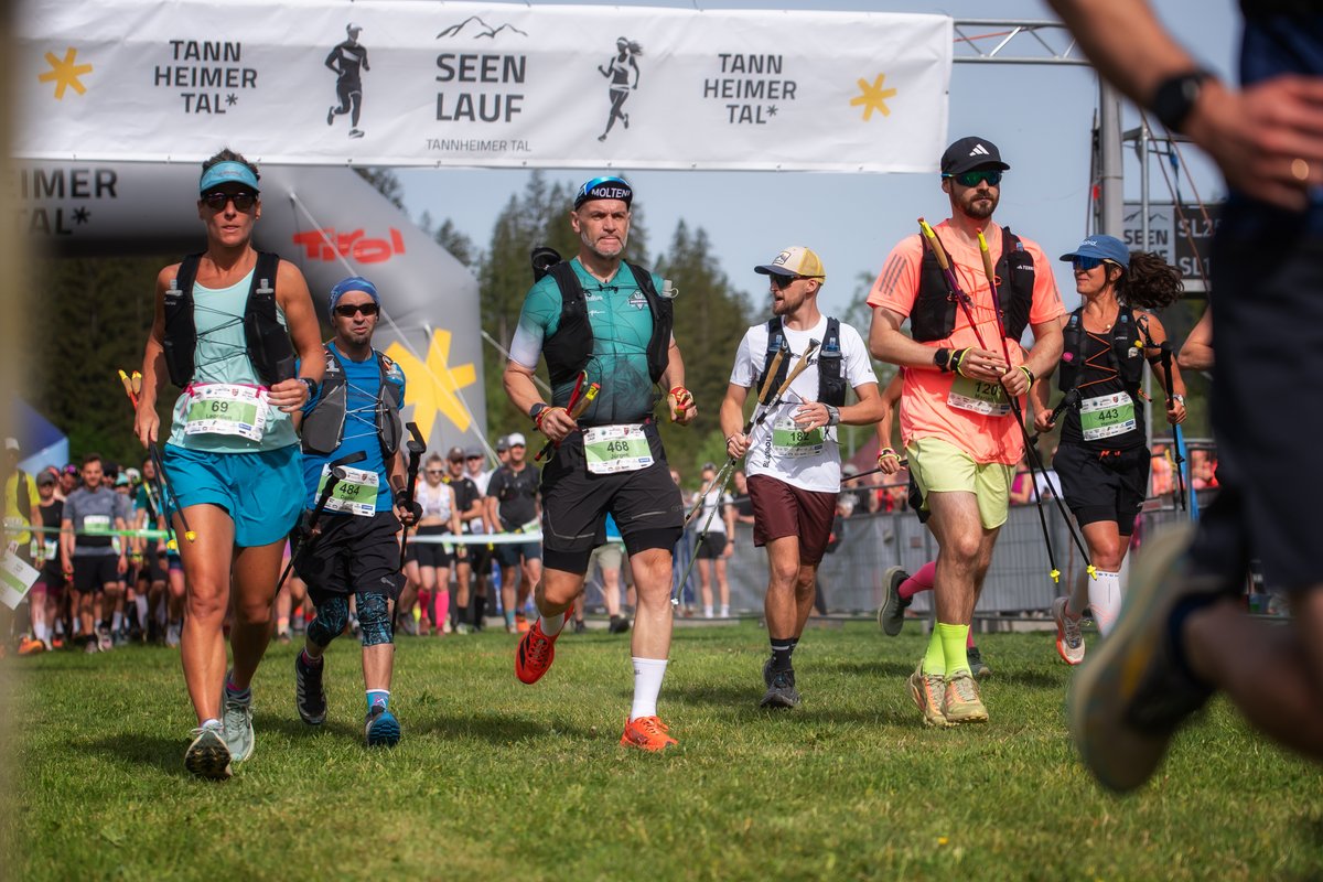 Läufer beim Seenlauf in Nesselwängle – Tannheimer Seenlauf im Tiroler Tannheimertal – Foto 76