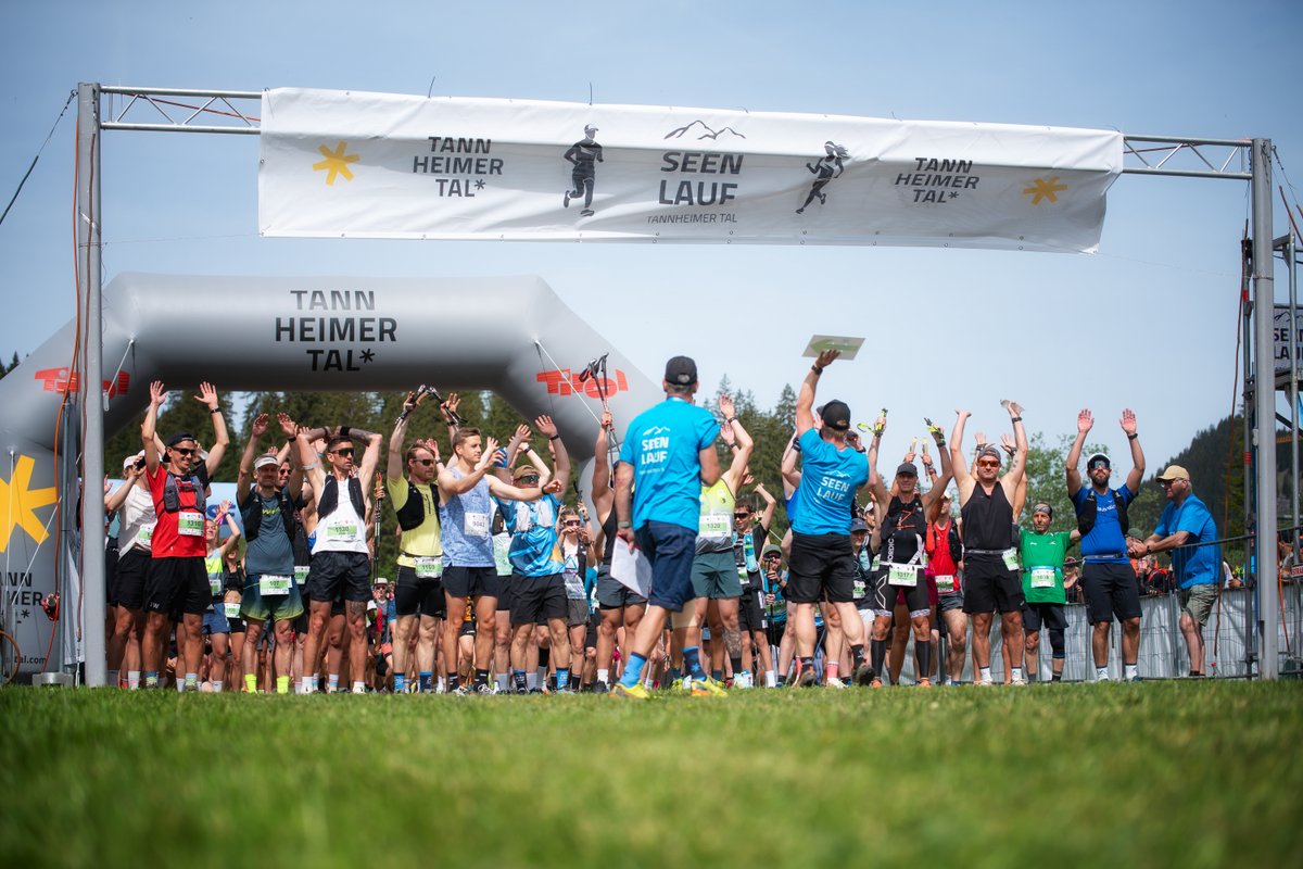 Laufszene beim Tannheimer Seenlauf – Sportveranstaltung in Nesselwängle im Tannheimertal – Foto 123
