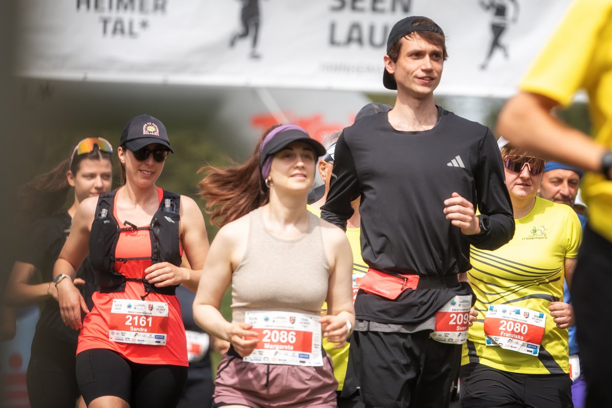 Laufszene beim Tannheimer Seenlauf – Sportveranstaltung in Nesselwängle im Tannheimertal – Foto 163