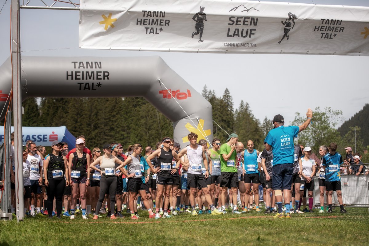 Laufszene beim Tannheimer Seenlauf – Sportveranstaltung in Nesselwängle im Tannheimertal – Foto 173
