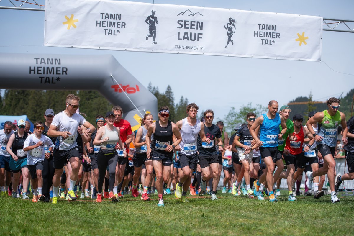 Laufszene beim Tannheimer Seenlauf – Sportveranstaltung in Nesselwängle im Tannheimertal – Foto 183