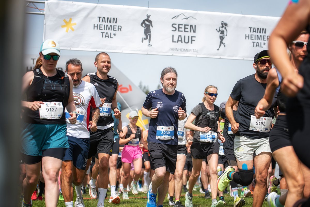 Läufer beim Seenlauf in Nesselwängle – Tannheimer Seenlauf im Tiroler Tannheimertal – Foto 186