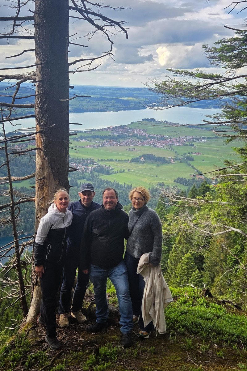 Markus Beirer, Katrin Drexel und Mathias Starzer auf der Sulzberger Hütte in Pflach – Kingmatz – Foto 14